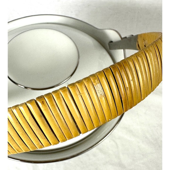 Vintage Noritake Prosperity Tea Pot Silver Wheat 6841 Bamboo Handle - Picture 6 of 12